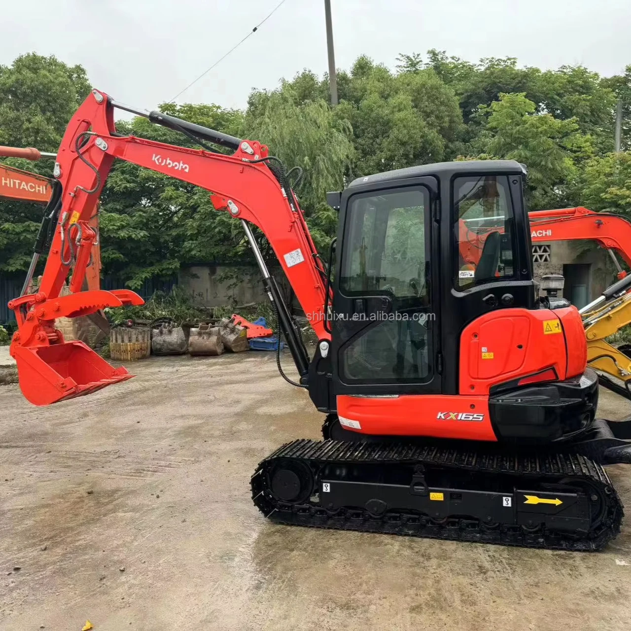 Used Mini Excavator Kubota Kx 165 secondhand digger Kubota Kx165 Japan Made Excavators 5 Ton 6 Ton 7 Ton For Sale
