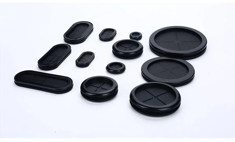 
Custom fire retardant insulated neoprene rubber cable grommet protector for wire grommet 