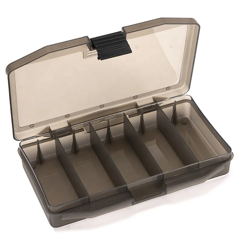 Оптовая продажа, коробка для рыболовных снастей, Профессиональный кейс для рыбалки, портативный пластиковый черный океан, пляж, индивидуальный логотип, замок, шт., цвет инструмента