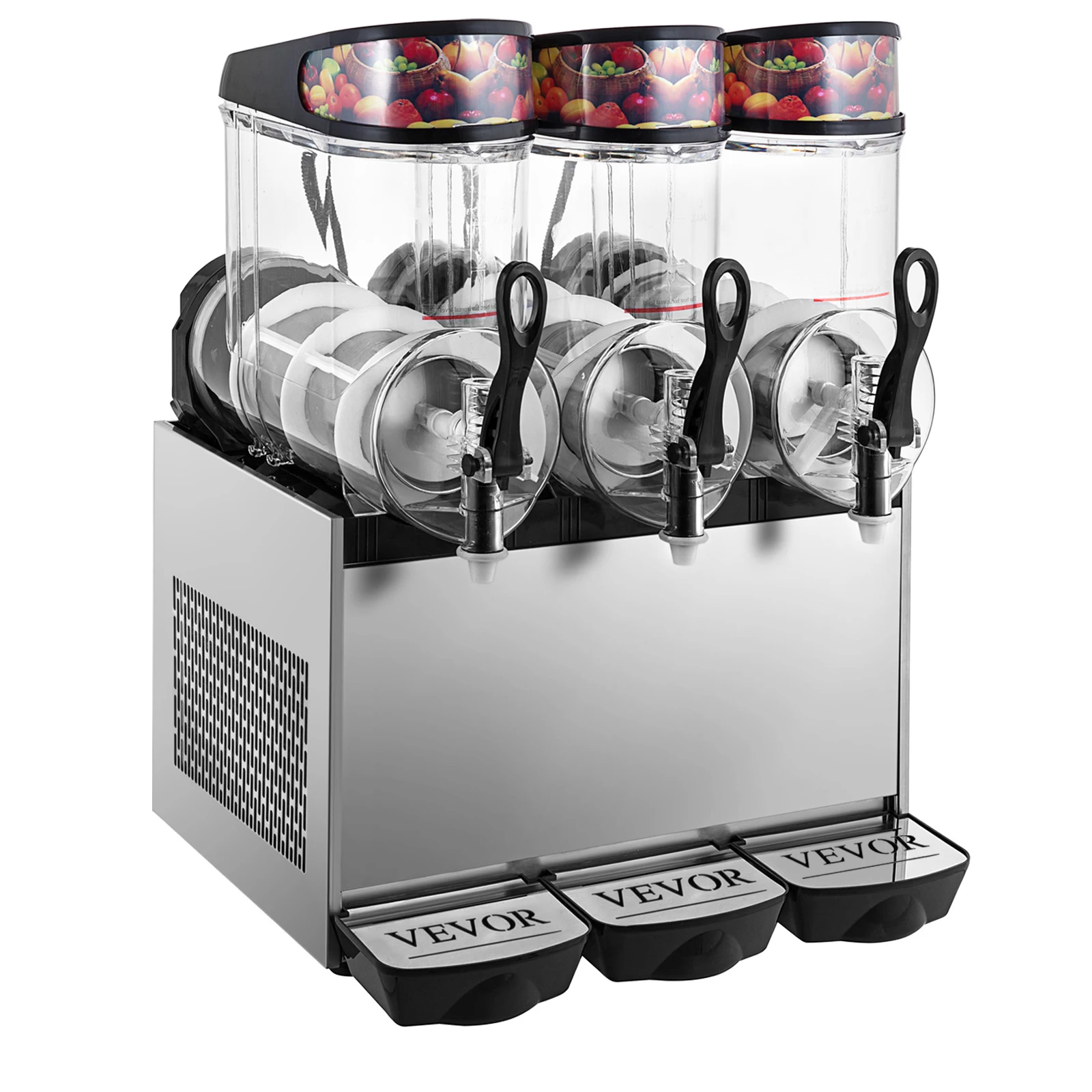 Restaurant Commercial 12L*3 Ice Slush Machine/Slush Syrup/Slush Puppy Machines For Sale