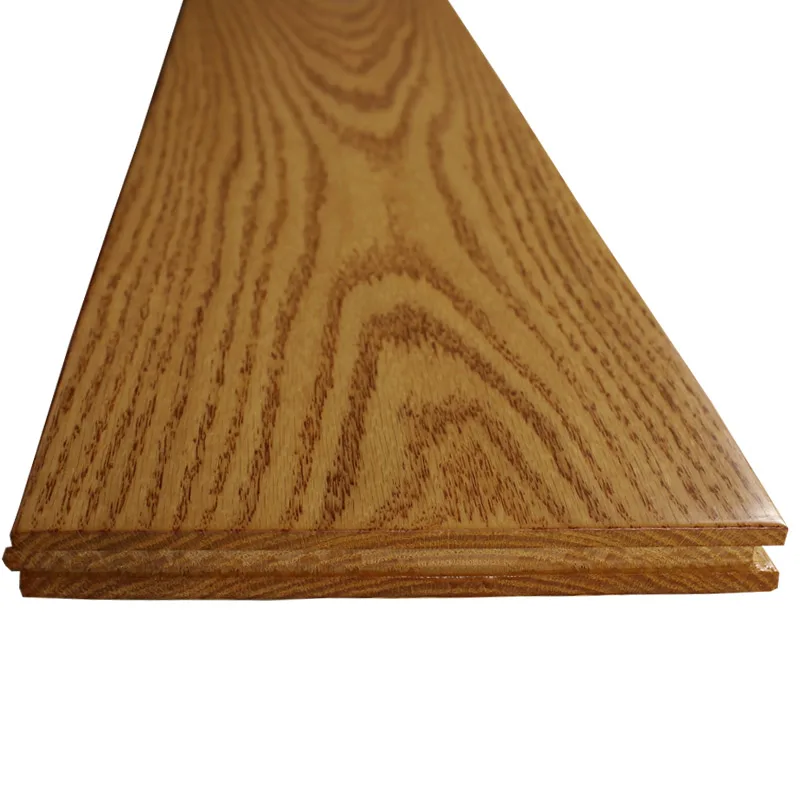 IN STOCK ! Solid American Red Oak hardwood flooring A grade UV lacquered finish smooth/handscraped