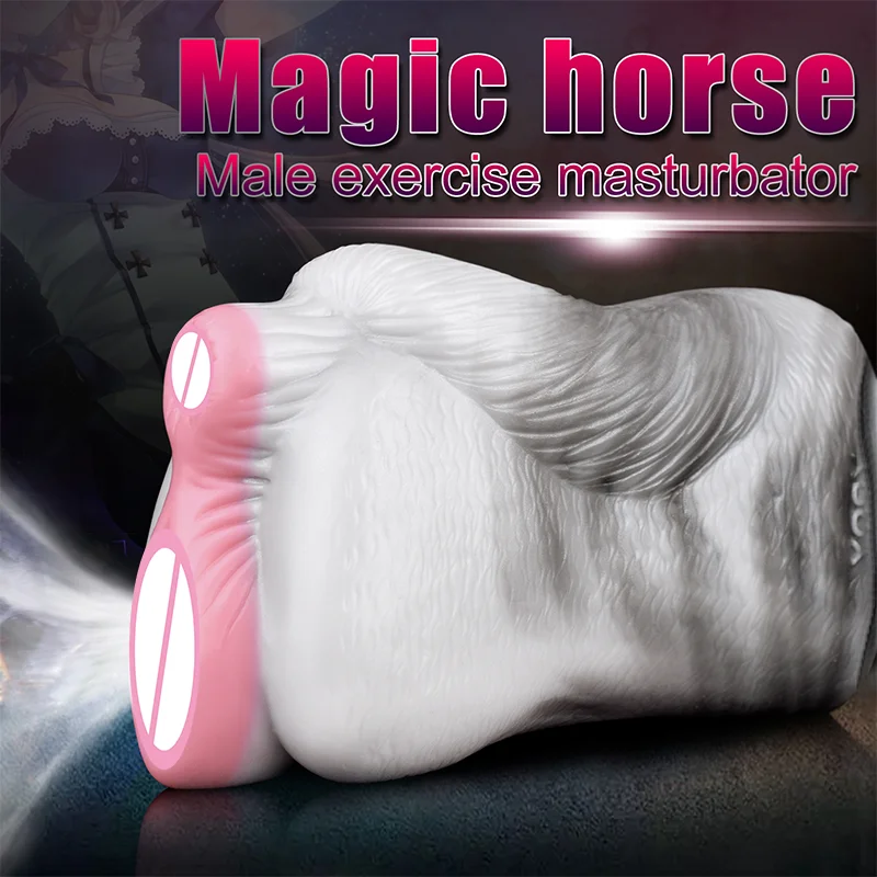 NEW YOCY horse Fantasy airplane cup Male Masturbating Sex Toy Realistic Skin Texture Male Masturbators Cup Adult Sex Toys