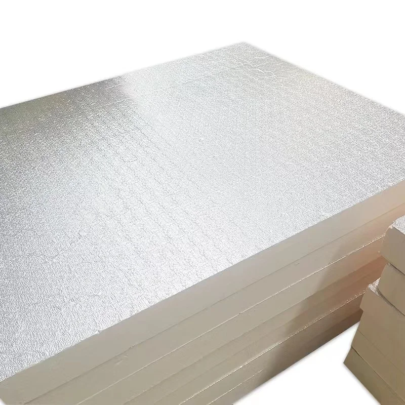 50mm Decorative Pf Foam Composite Insulation Panel Insulated Aluminum Foil Composite Exterior Wall Panel