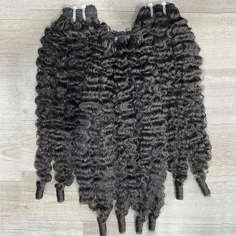 Wholesale Raw Hair Bundles Vendors Double Drawn Unprocessed 100% Vietnamese burmese curly hair Bundles vendors