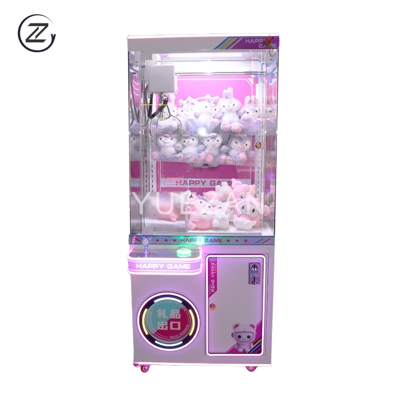 Mini Doll Machine Arcade Claw Crane Game Machine Coin Operated Plush Toy Boutique Small Gift Vending Game Machine For Sale