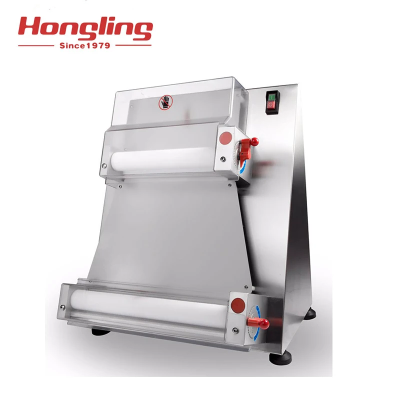 Hot sale QS-15 electric pizza dough rolling machine pizza dough roller for pizza shop