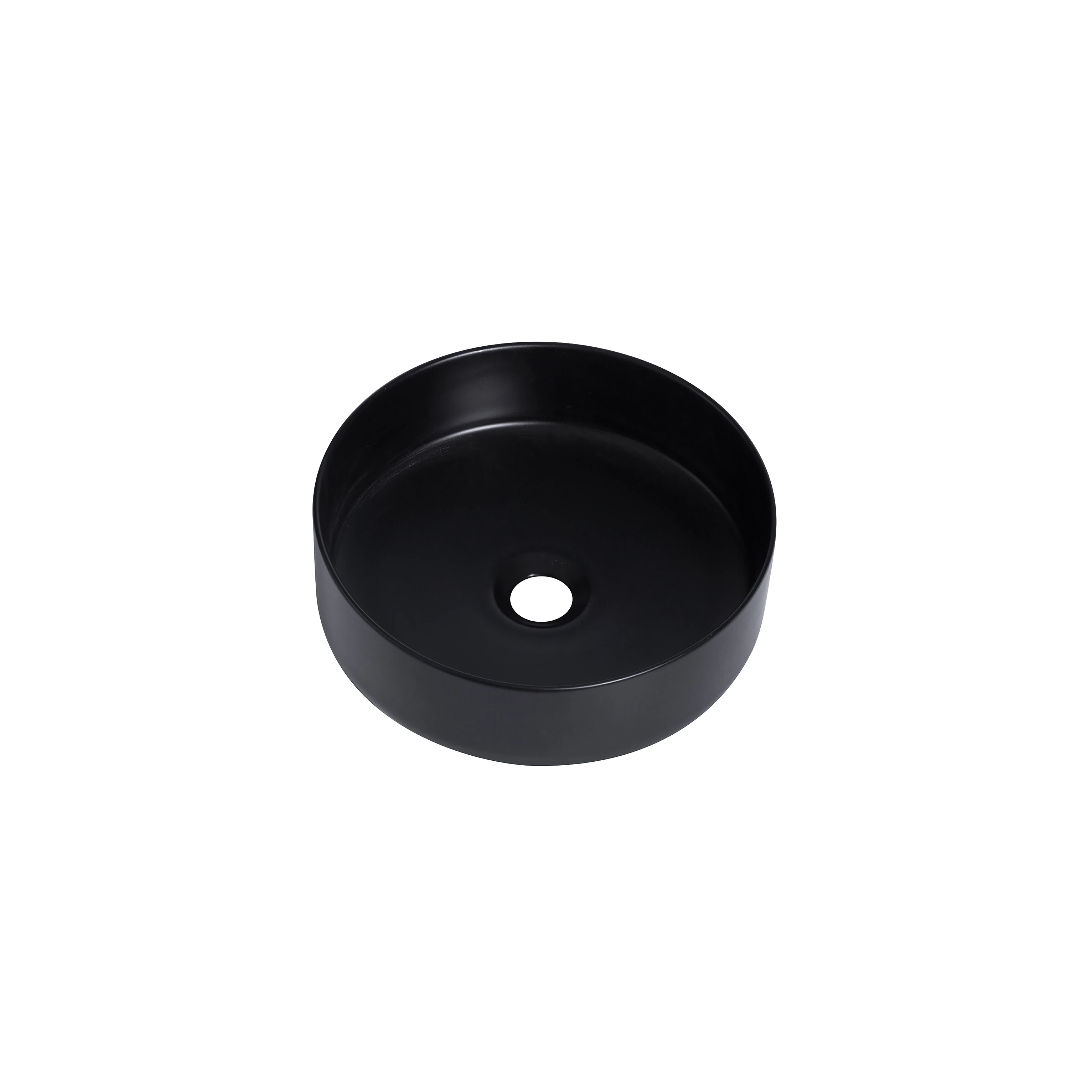 bathroom ceramic Matte Black  round sinks bowl art basin cUPC Bathroom Sink