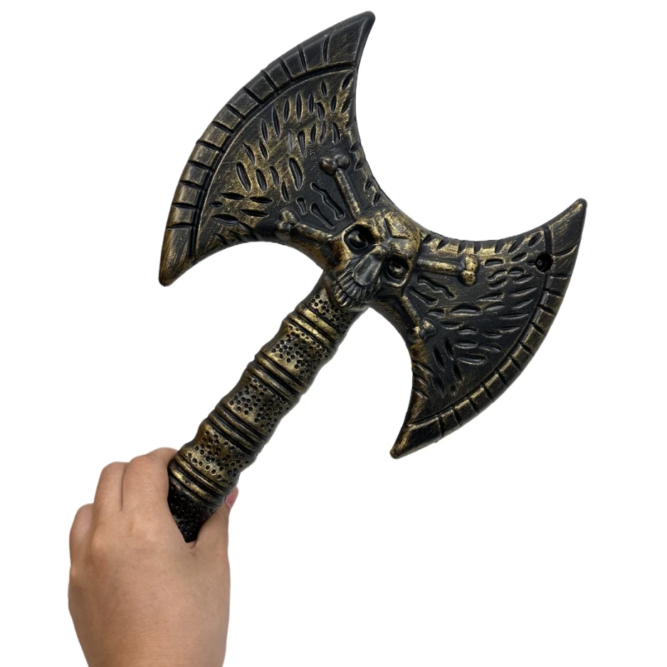 Halloween Props Decoration Supplies Kids Role Play Costumes Kid Cosplay Simulation Axe Knife Toy Weapon