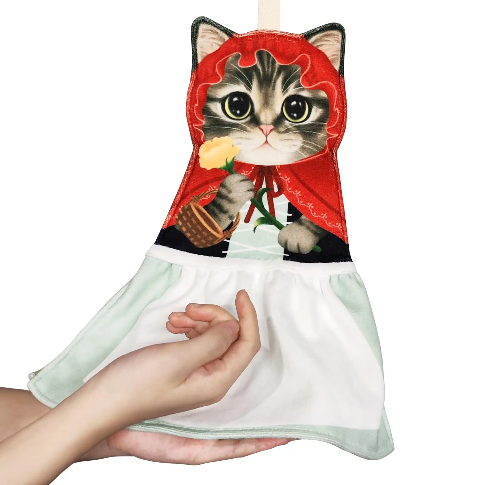 Trending Products 2024 New Arrivals Gifts for Pet Lovers Cat Shaped Towel Super Absorbent Cat Towels