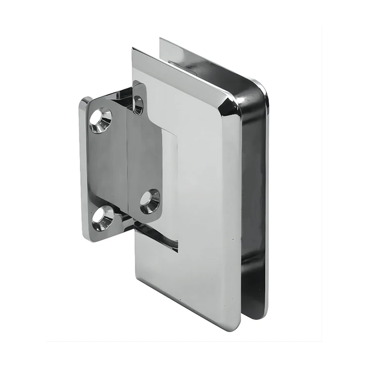 Glass Door Wall Moun Short Back Plate Shower Rooms Fittings Glass Hinges