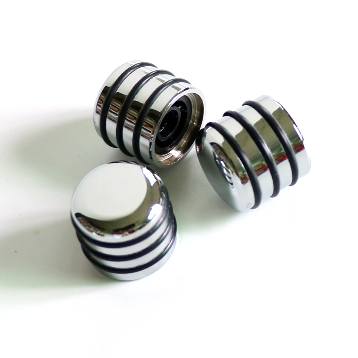 
 Оптовая продажа, детали для гитары, металлические купольные Гитарные ручки с резиновыми кольцами для бас-гитар  