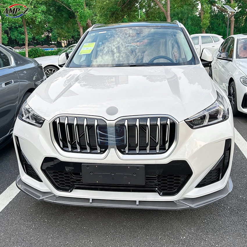 AMP-Z Hot Sale Factory Price High Quality Plastic Material Front Bumper Lip Splitter For BMW X1 U11 M Sport 2023+
