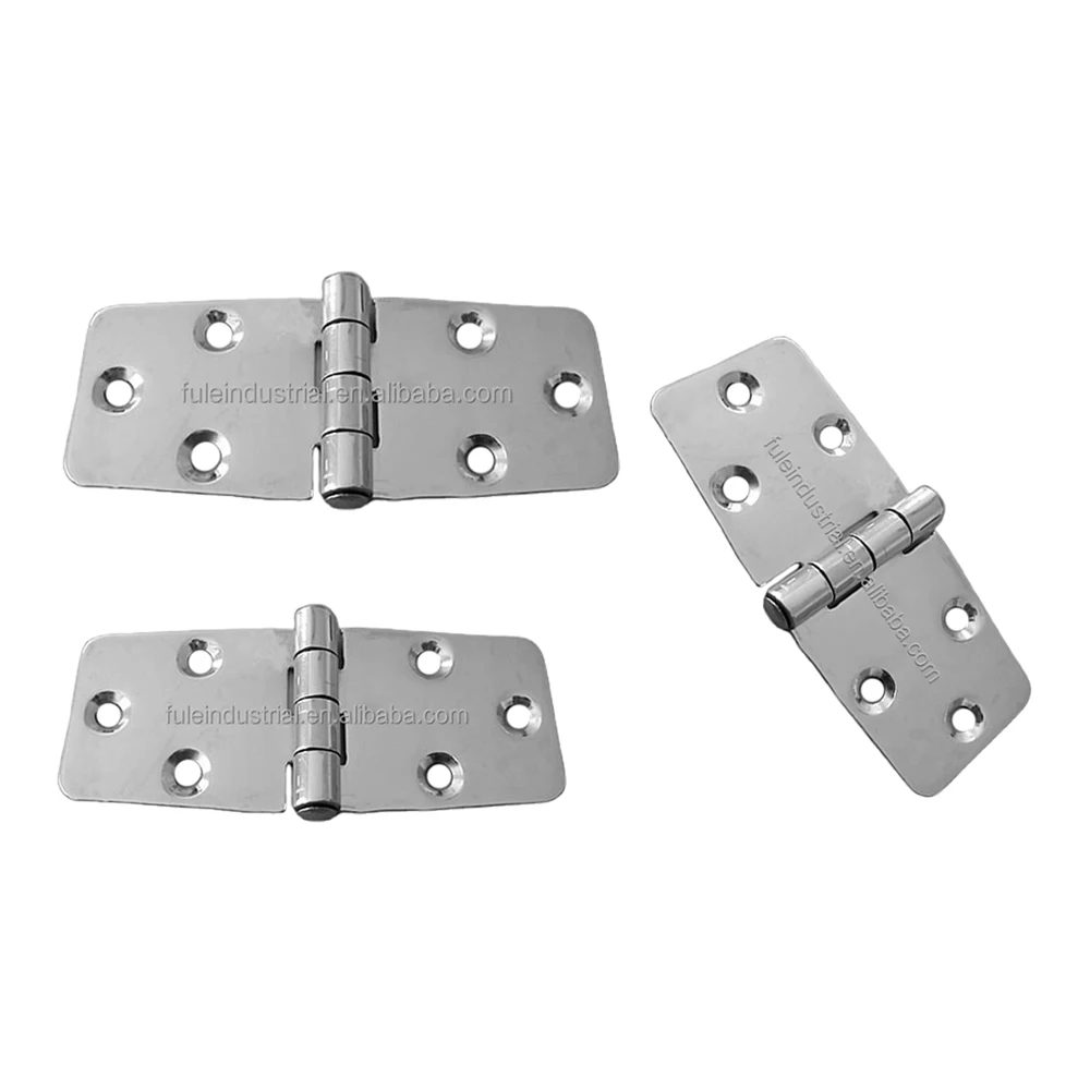 Modern Design 304/316 Stainless Steel Ball Bearing Hinges 4*4*3 Butt Wooden Door Hinge Hotels High Quality American Door Hinges