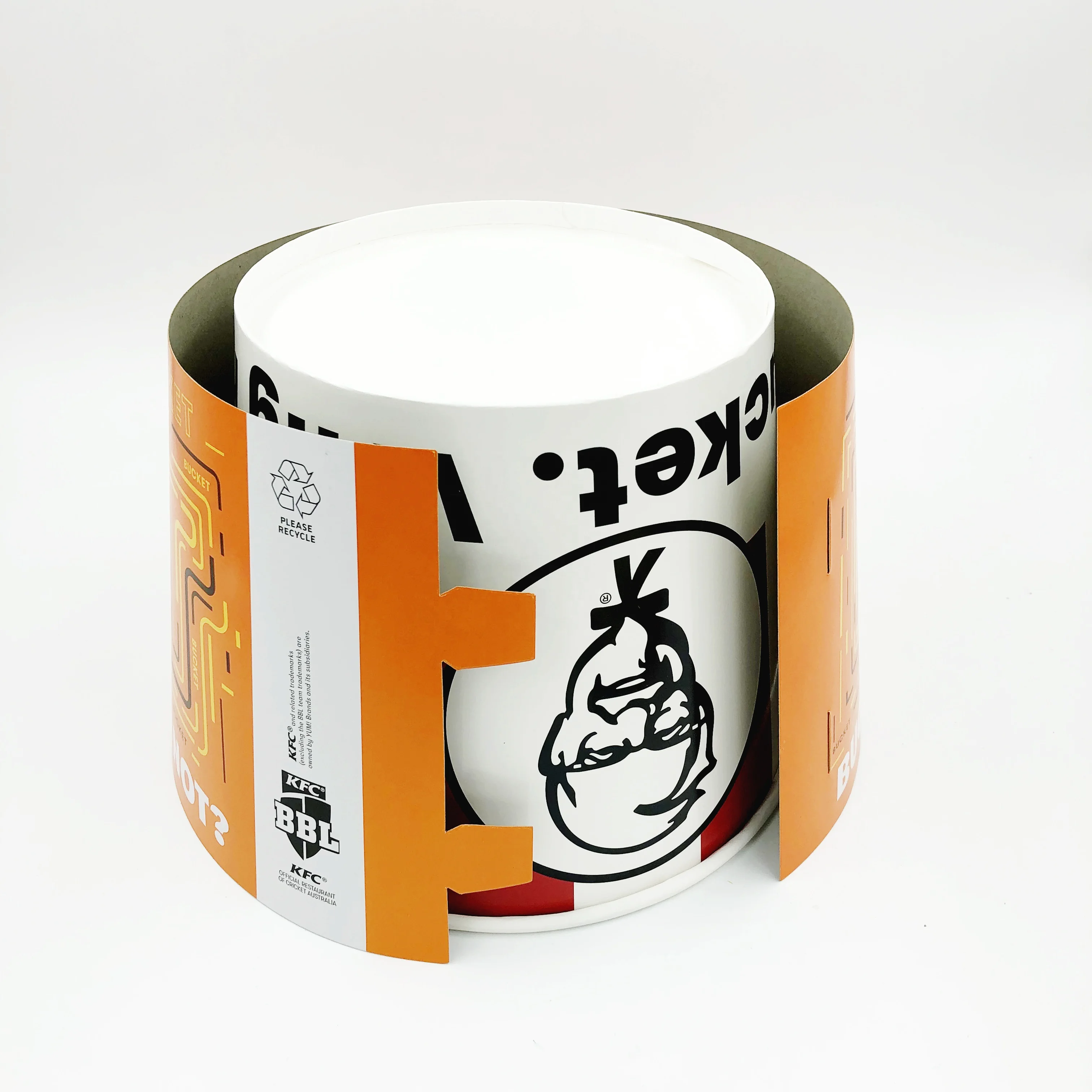 150oz disposable KFC paper bucket