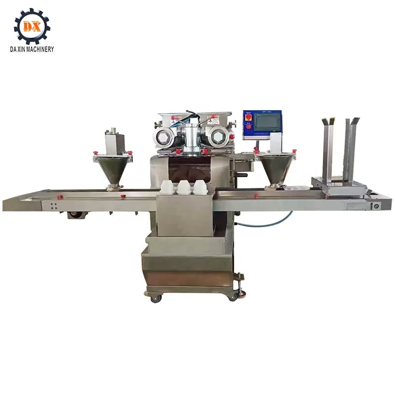 Hot Product 2021 Food Equipment Automatic Ice Cream Mochi  Encrusting Machine Falafel Maamoul Machine