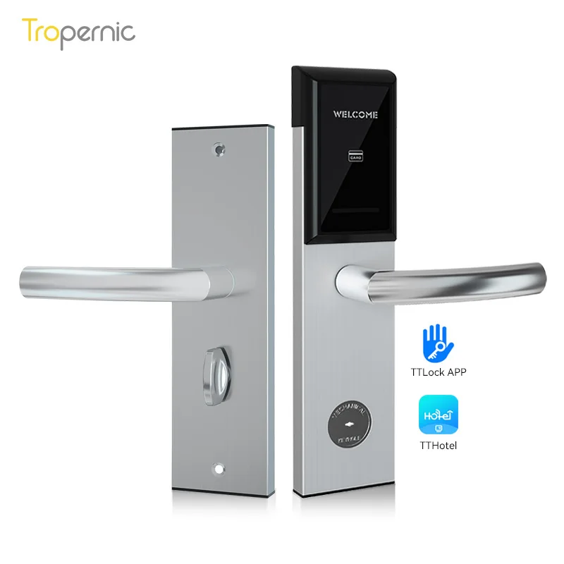 Tropernic Factory Price TThotel Hotel RFID Card Free Hotel Management Software Smart Hotel Lock