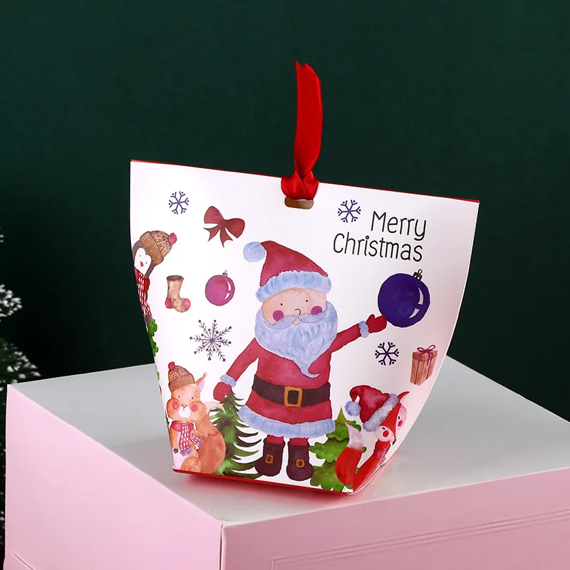 Cheap luxury color printing packaging Wholesale candy Christmas gift paper boxes
