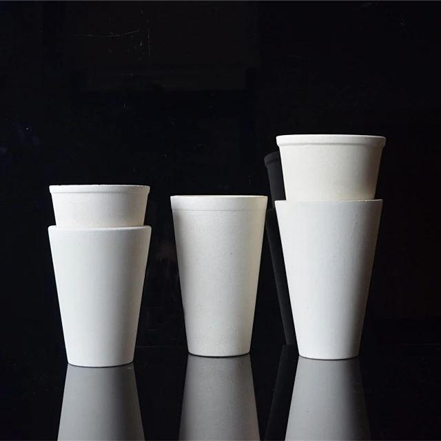Ceramic clay refractory crucible wholesale from manufacturer