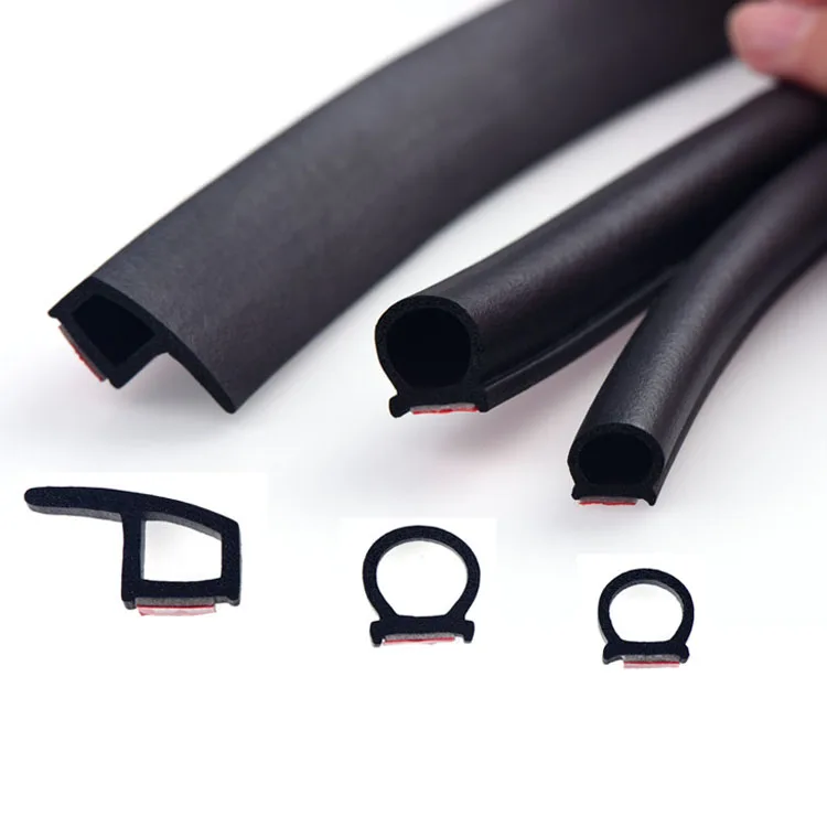 EPDM rubber seal strip Manufacturer For car T Rubber Strip Waterproof Rubber Seal Strip