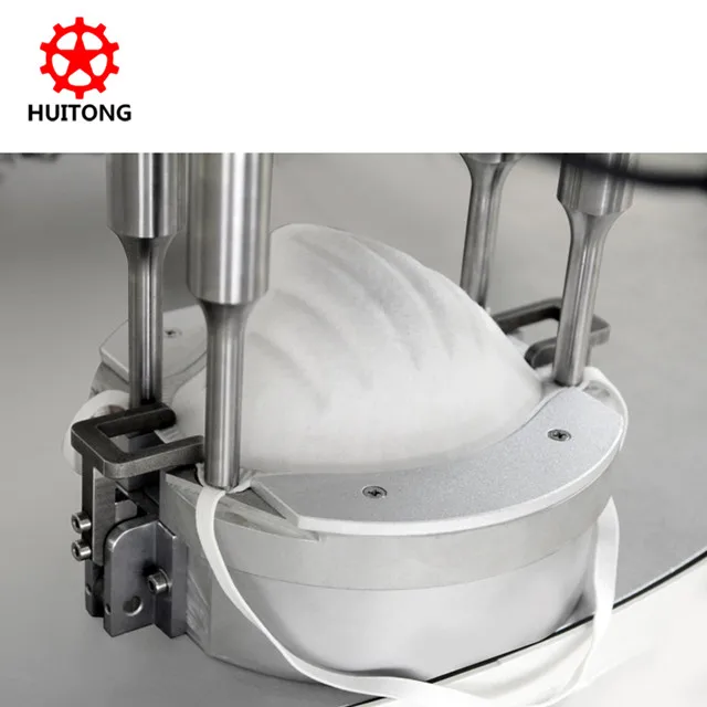 Customized Ultrasonic Fully Automatic Hot Pressing Cup Mask Machine