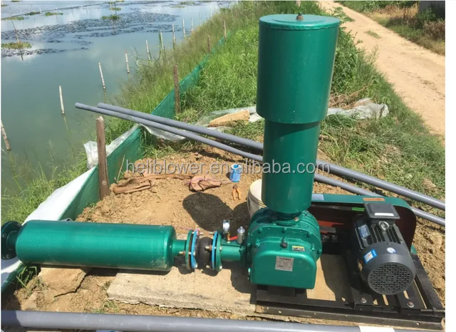 High quality diesel electric roots type blower for shrimp crab fish aquaculture