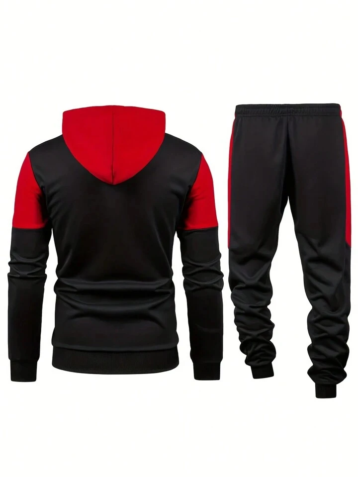 Мужской комплект с капюшоном и штанами