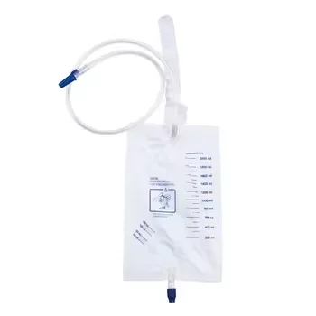 Medical consumables 1500ml 2000ml urine collection bag sterile disposable urine bag for collecting urine