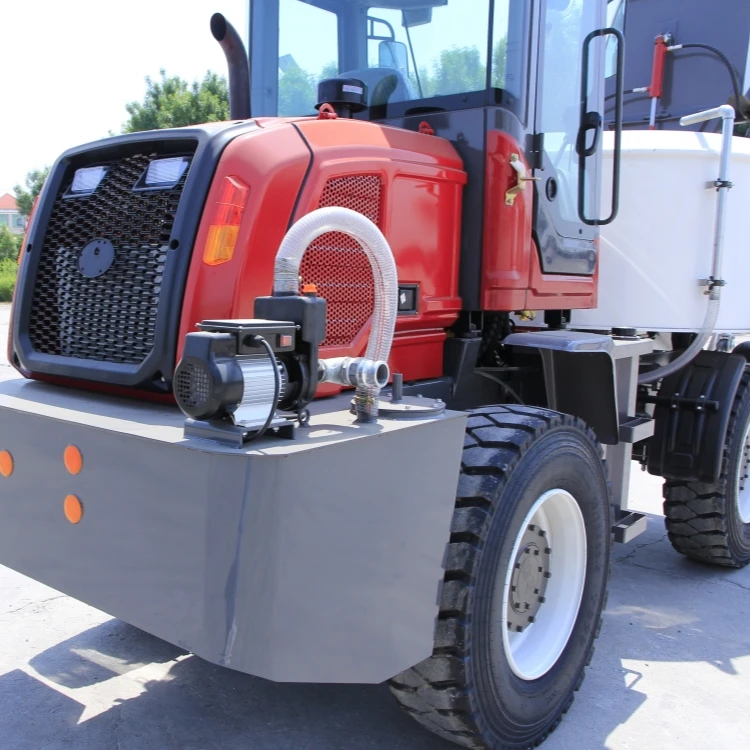 2 cubic meter self loading truck pan mixer concrete mixer truck spare parts concrete mixer and pump combination