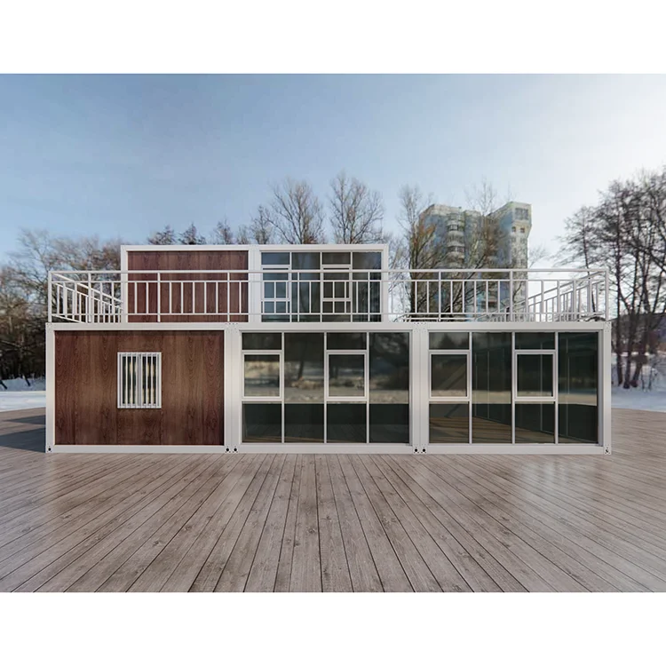 manufacturer container prefab home Combined Swimming Pool above ground a frame modular prefabricated house