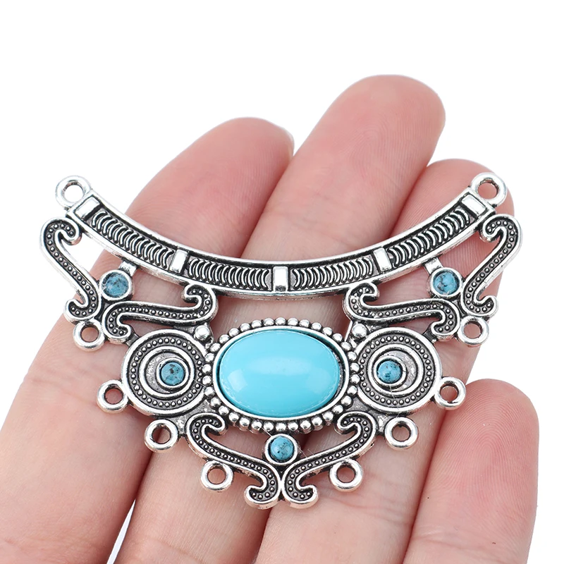 Large Boho Chandelier Multi Strand Connector Charms Pendants for Necklace Jewelry Making