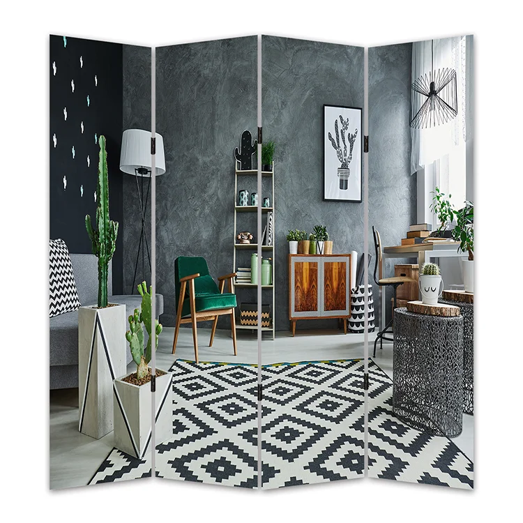 Декоративные перегородки для гостиной в современном