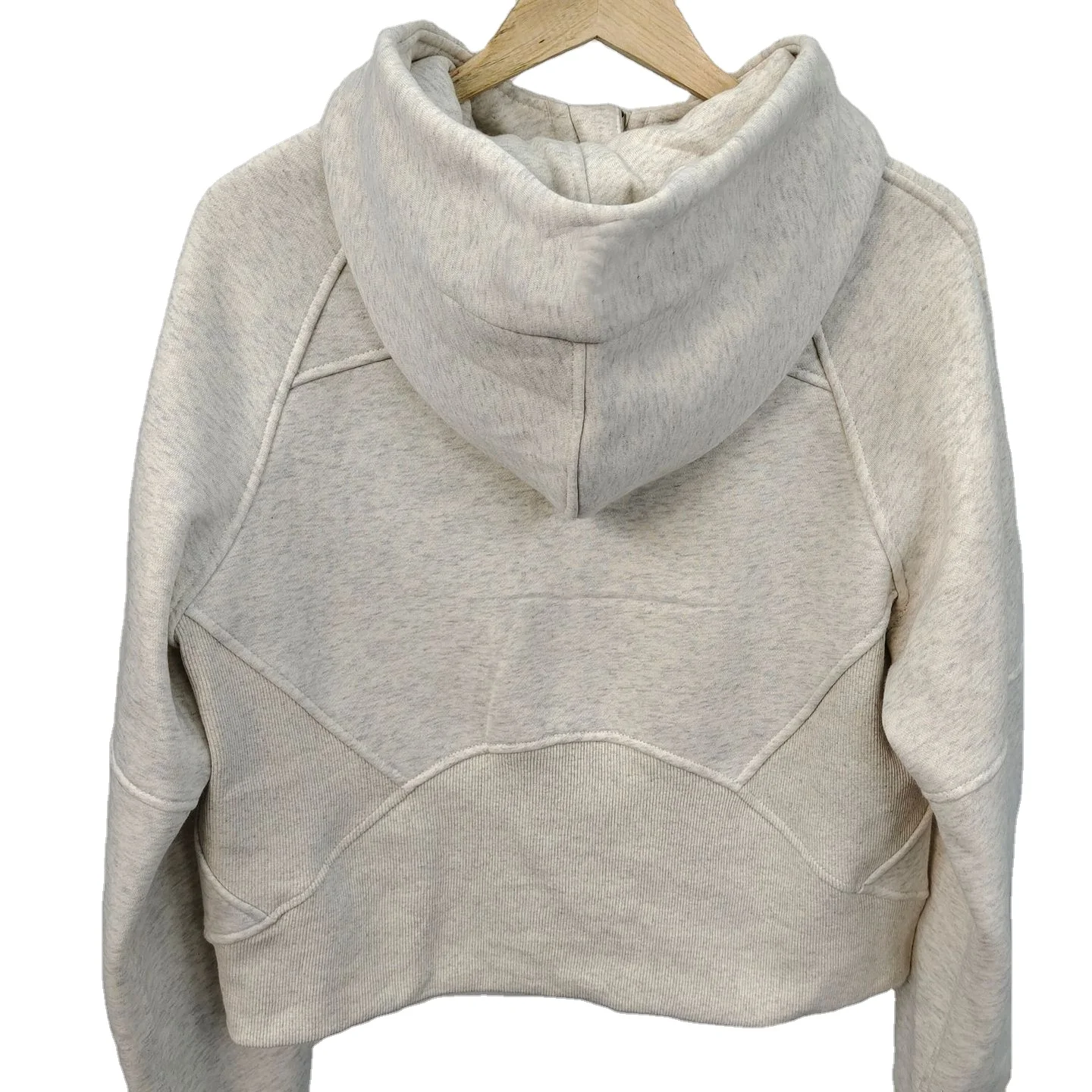 New lulu full-zip fleece hoodie loose-fitting hoodie Sports Long Sleeve lulu yoga tops Clothes GYM lulu yoga Jacket