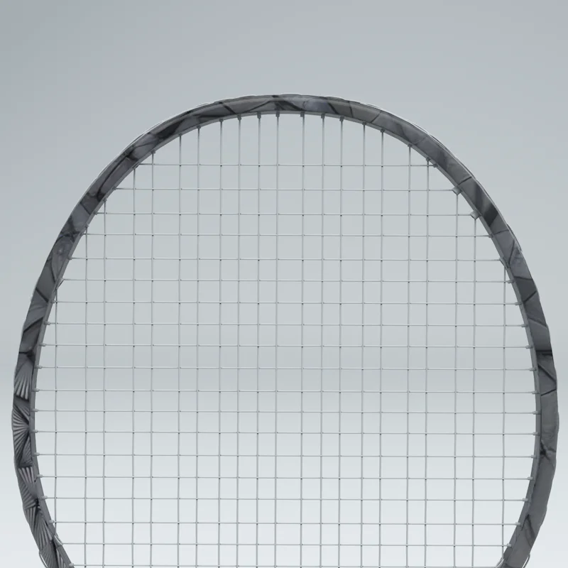 gray cubist shattered planes super lightweight top brand high modulus wholesale cheap 3U ultra lightweight badminton racket