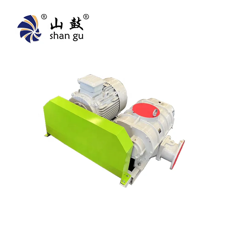 China Factory OEM SHANGU Roots Blower RSR-175A no oil pollution to the conveying medium With motor/Diesel engine