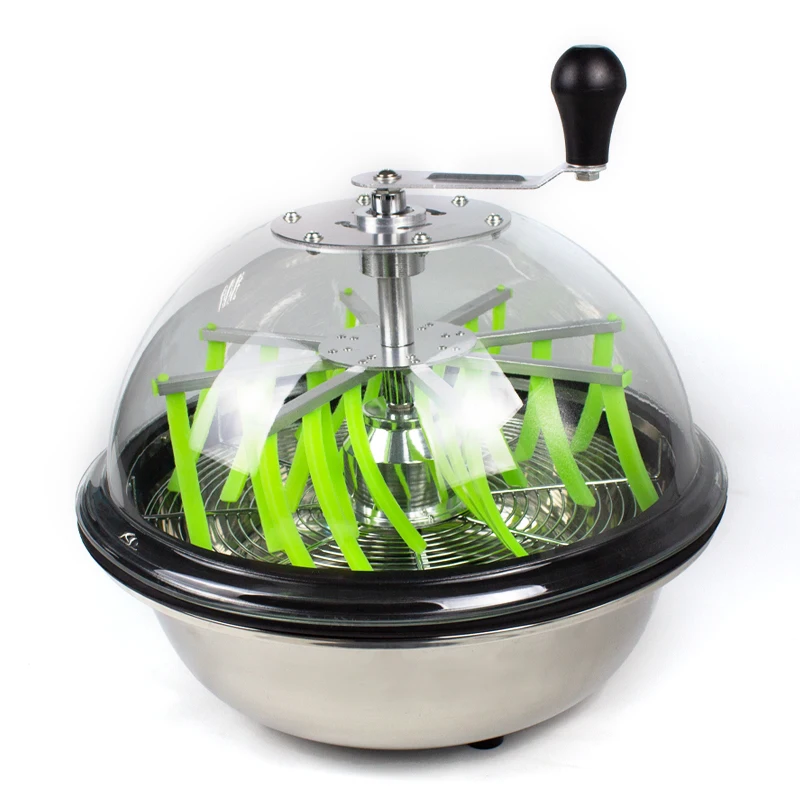 
Newest Green 16 inch Bud Trimmer Hand Twisted leaf bowl trimmer 