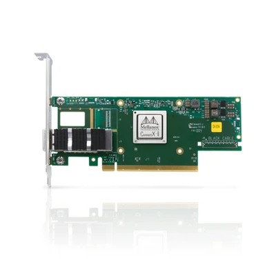 MCX653106A-ECAT-SP ConnectX-6 VPI Adapter Card HDR100 EDR IB and 100GbE Dual-Port QSFP56 PCIe3.0/4.0 x16 Tall Bracket