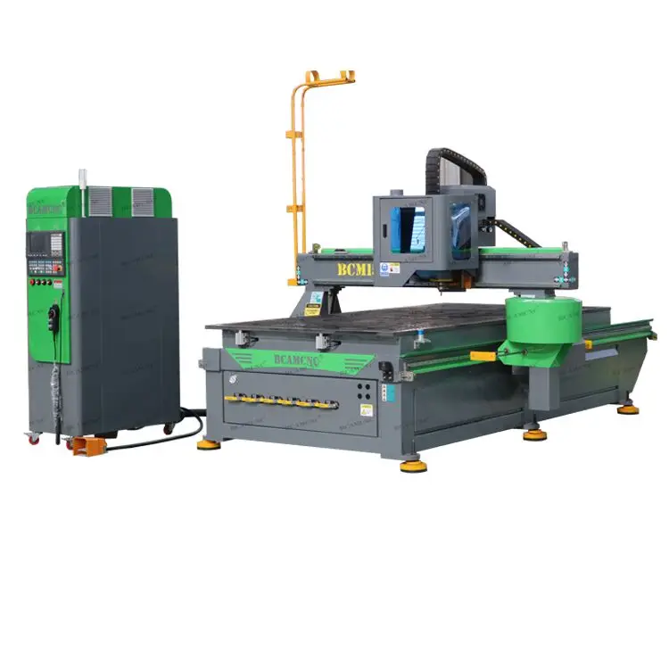 3 axis woodworking cutting BCAM ATC 3D wood carving MDF Furniture design advertising Industry making 2040 cnc router machine