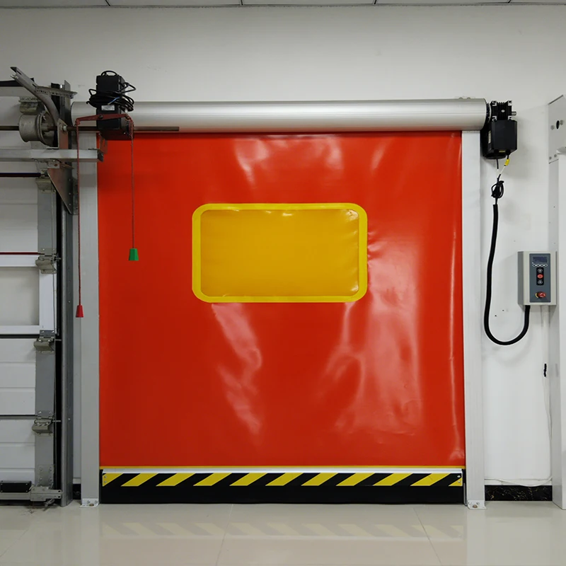 High Quality Customized Pvc High Speed Door Waterproof Plastic Industrial PVC Curtain Door Front for Metal Plastic Doors Polymer