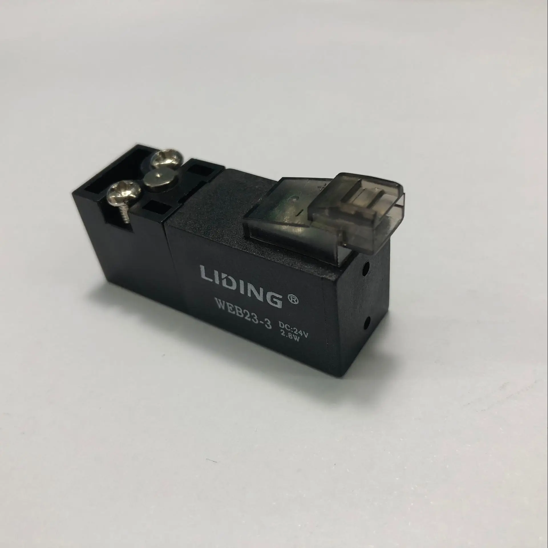 LIDING WEB series Low energy regulator micro valve