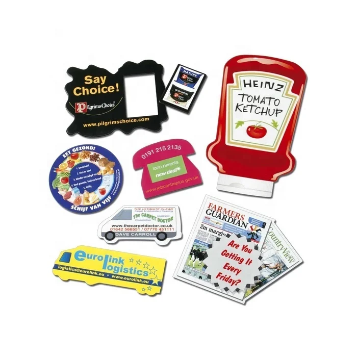 Wholesale die cutting shapes PVC fridge magnet manufacturer