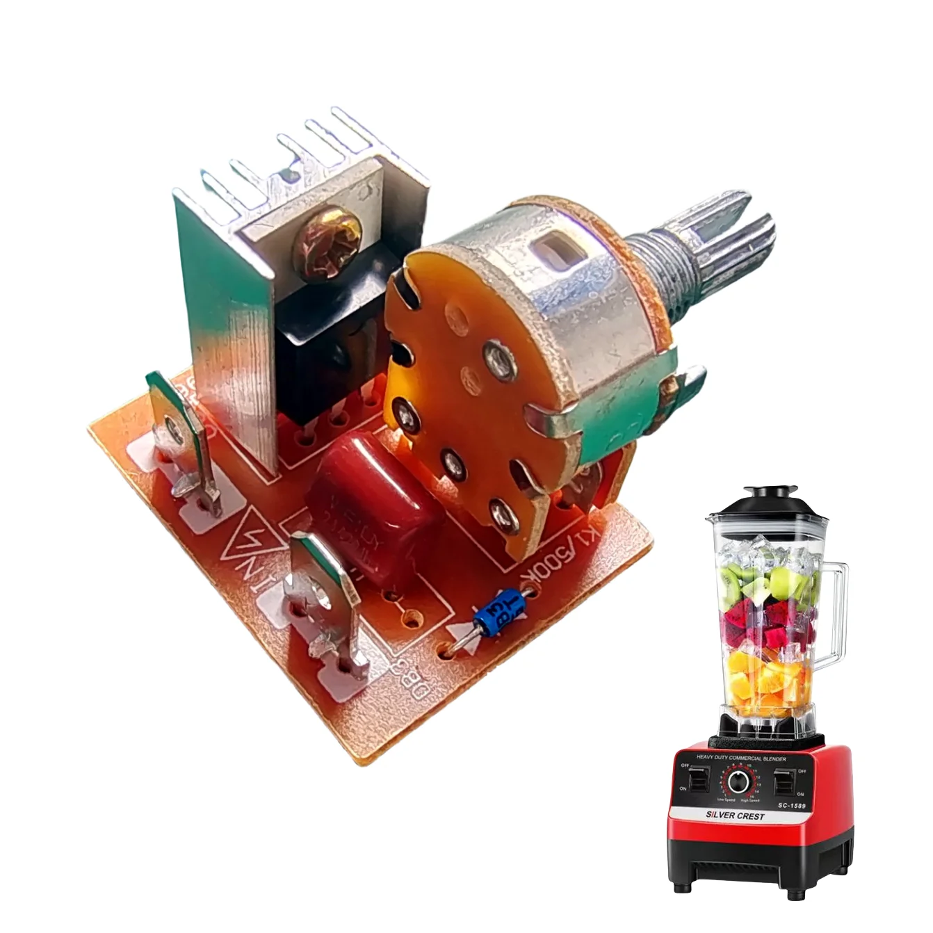 Multi-function high speed professional commercial blender spare part PCB main board blender replacement parts circuit board