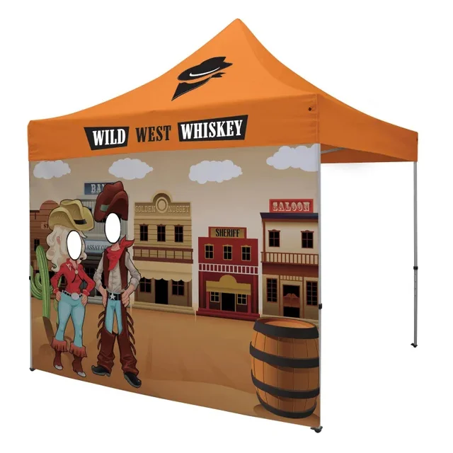Custom outdoor advertising event 10ft x10ft aluminium pop up tent