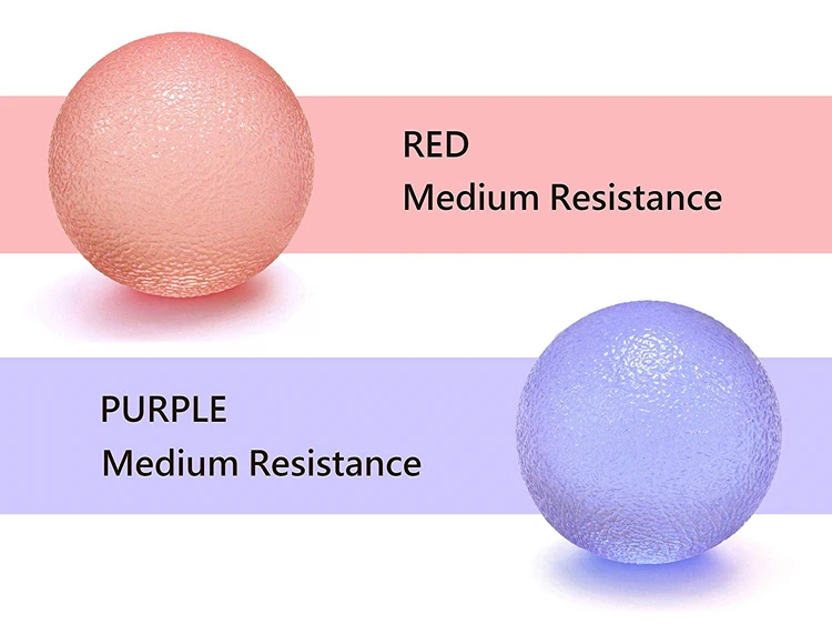 Manufacturer OEM custom Finger Hand Stress Ball for Muscle Tension Relief hand grip egg stress ball