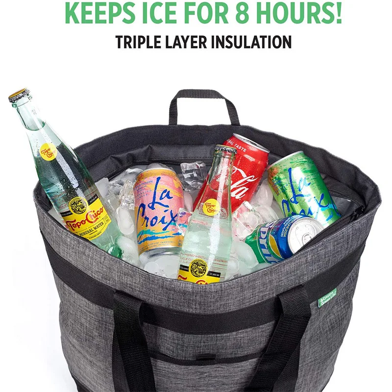 Insulated Cooler Bag With Thermal Foam Insulation Premium Quality Soft Cooler Bag Perfect Insulated Lunch Bag