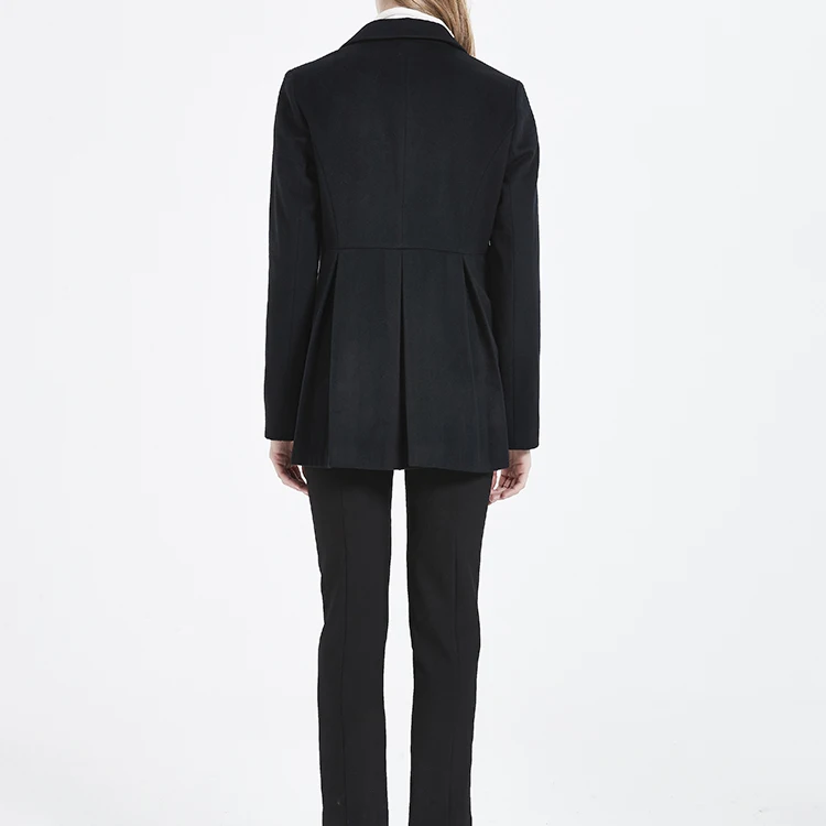 2021 Hot new products quality original Winter cashmere coat European style women cashmere  jacket