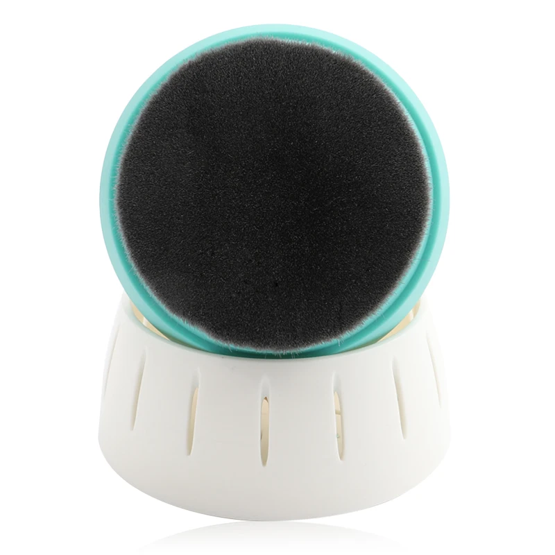 Superfine Fiber Brush Soft Silicone Hand Round Baby Bath Brush