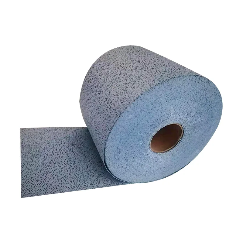 Blue color 100% pp meltblown cleaning cloth for industry