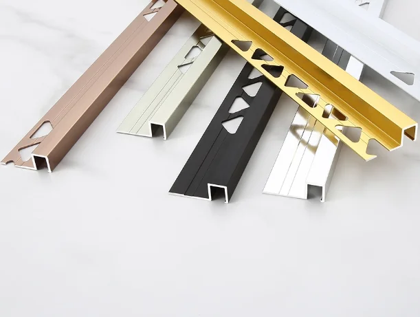 Foshan factory can be customized Tile Corner Trim  Metal Strips Stainless Steel Mirror Gold Black Chrome