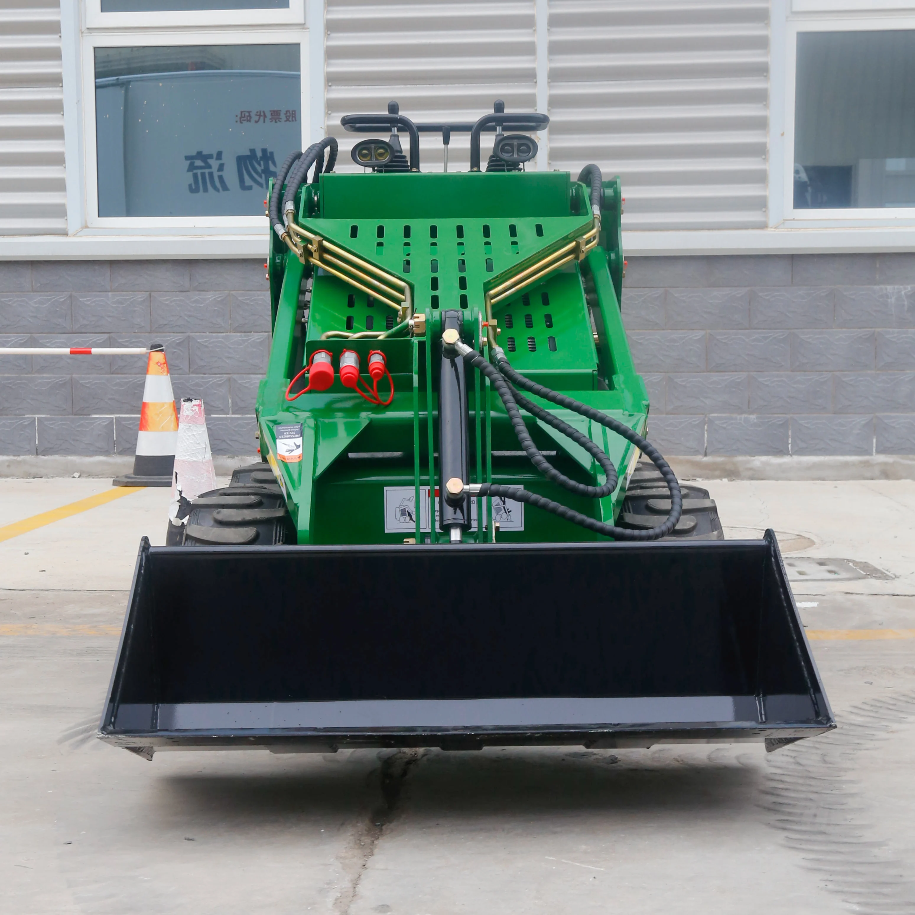 Factory Direct High Quality Mini skid steer loader for imported engine forestry machinery small loaders
