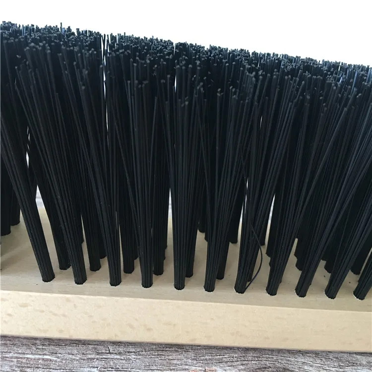 Push Broom Indoor Outdoor Floor Scrub Brush with Stiff Bristles